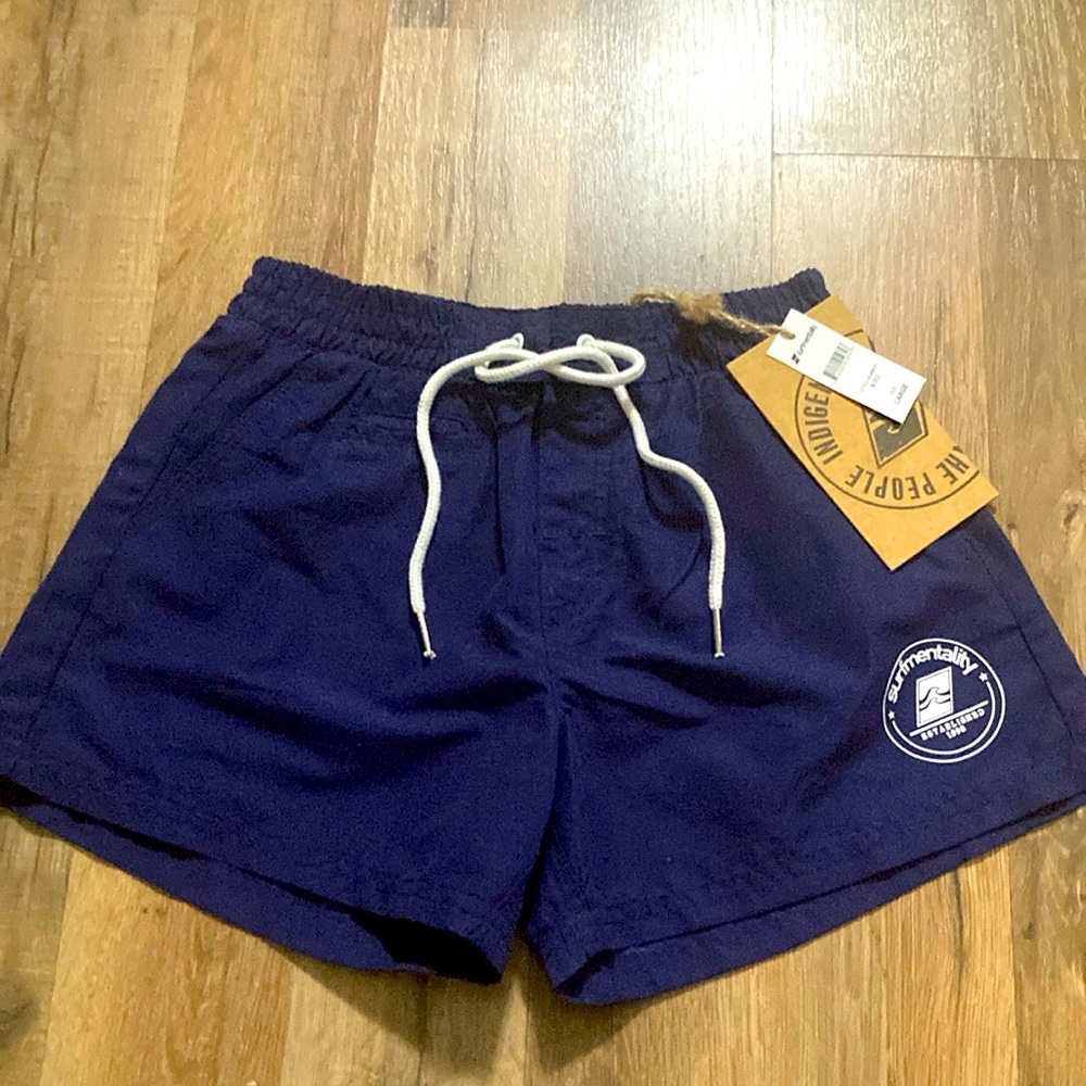 Boys Swim Trunks Surf Mentality Size Large 12/14‎